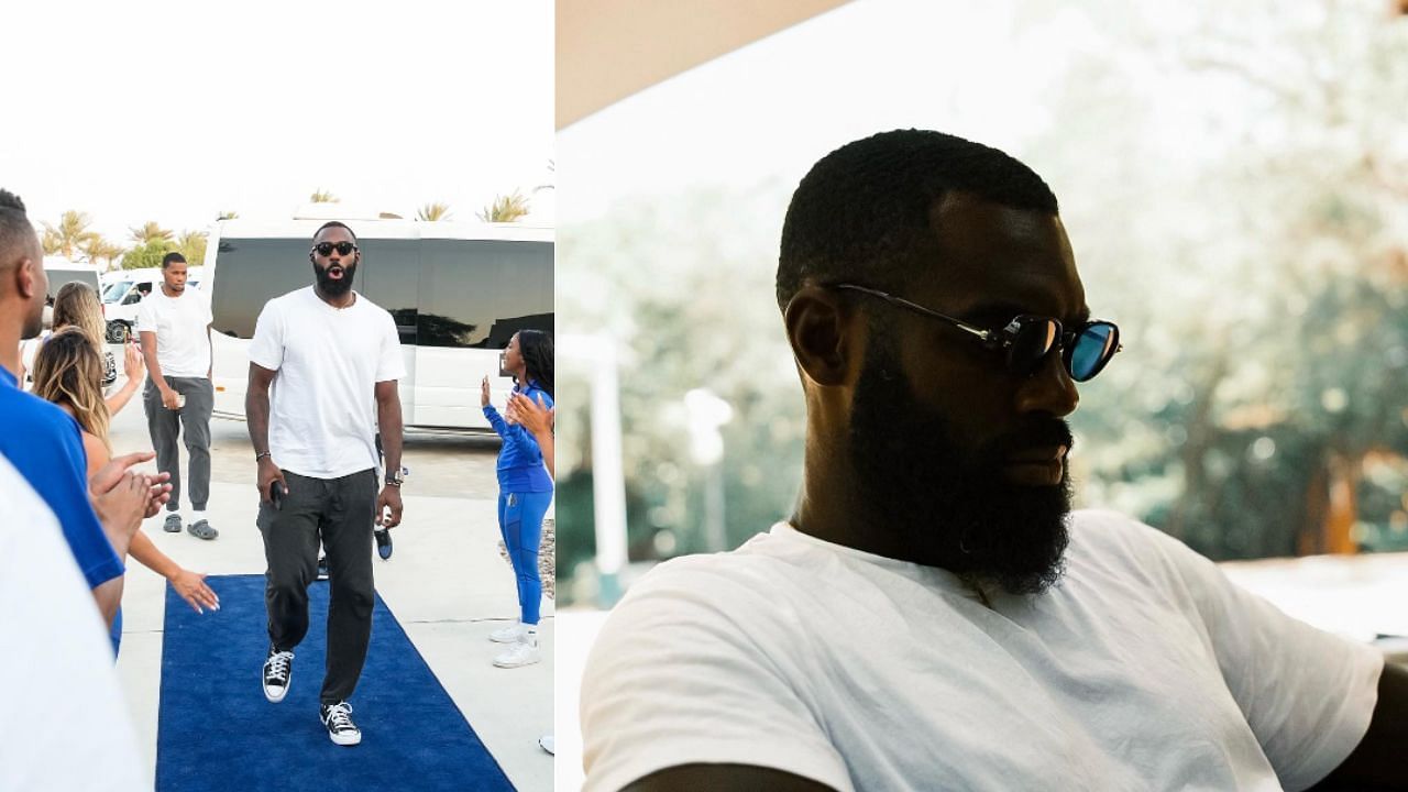 Tim Hardaway Jr. was trolled on X, formerly Twitter, for wearing sunglasses.