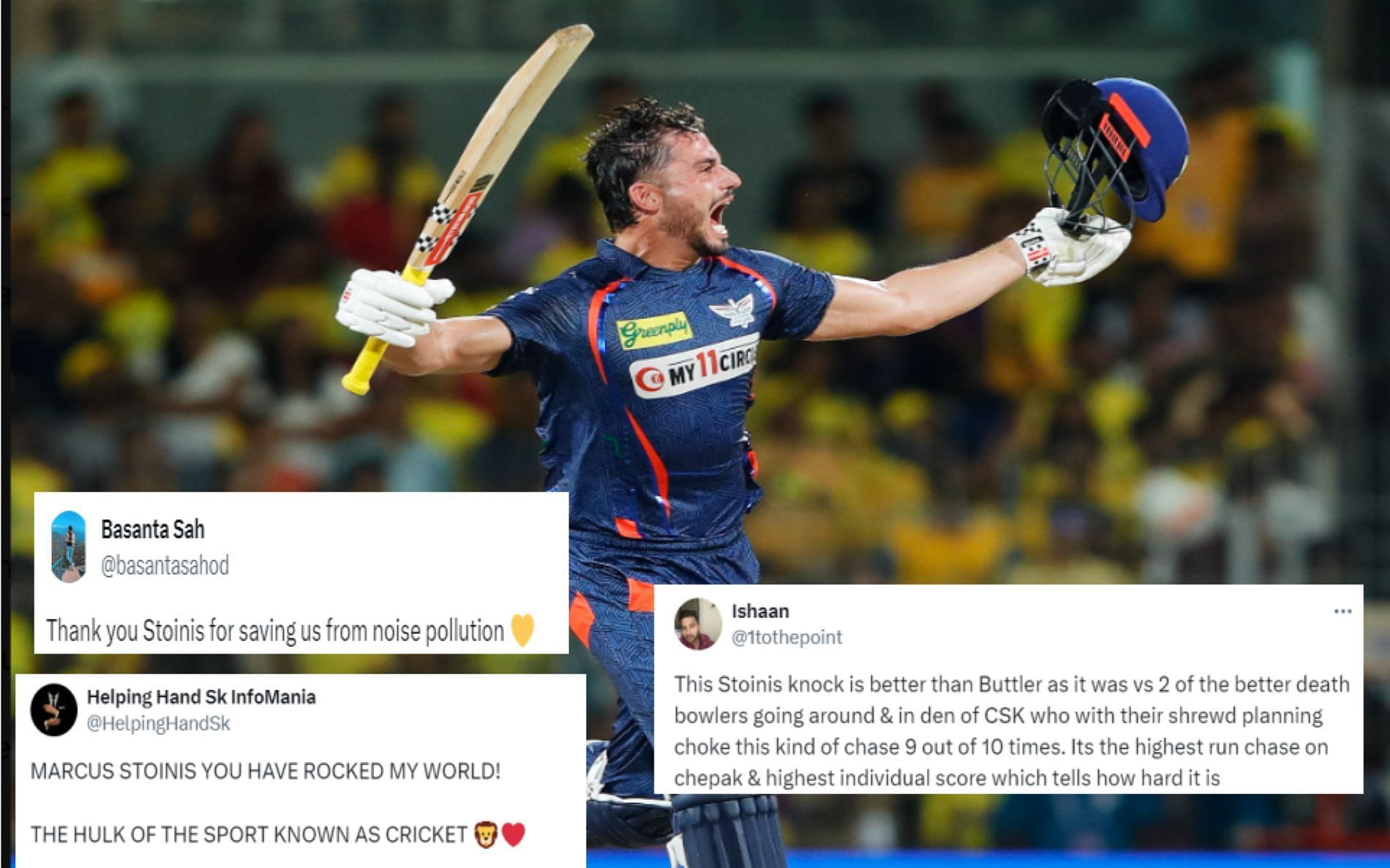 Stoinis pulled off one of the greatest IPL knocks in a run-chase [Credit: IPL twitter handle]