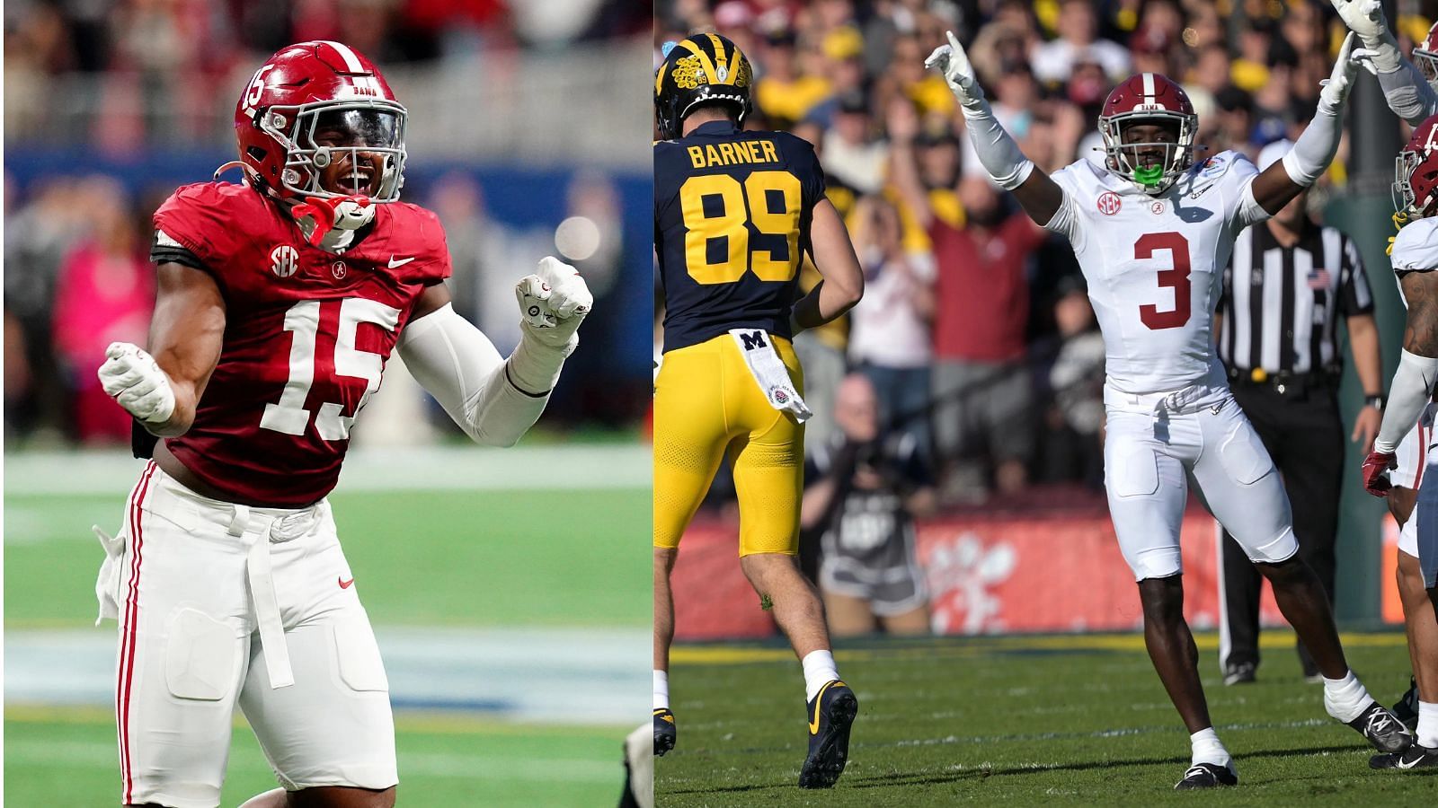 Alabama defenders Dallas Turner and Terrion Arnold are likely first round picks in Thursday