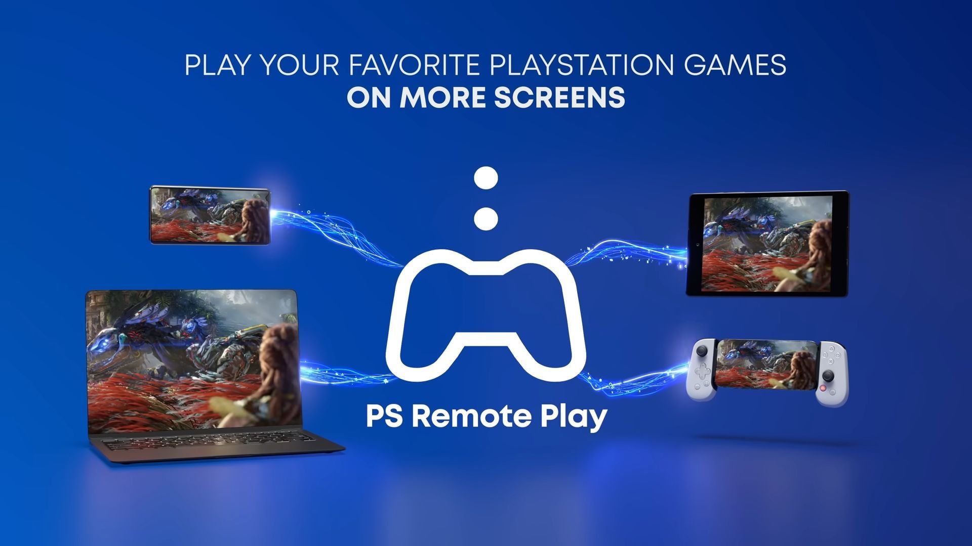 PS Remote Play in action (Image via PlayStation)