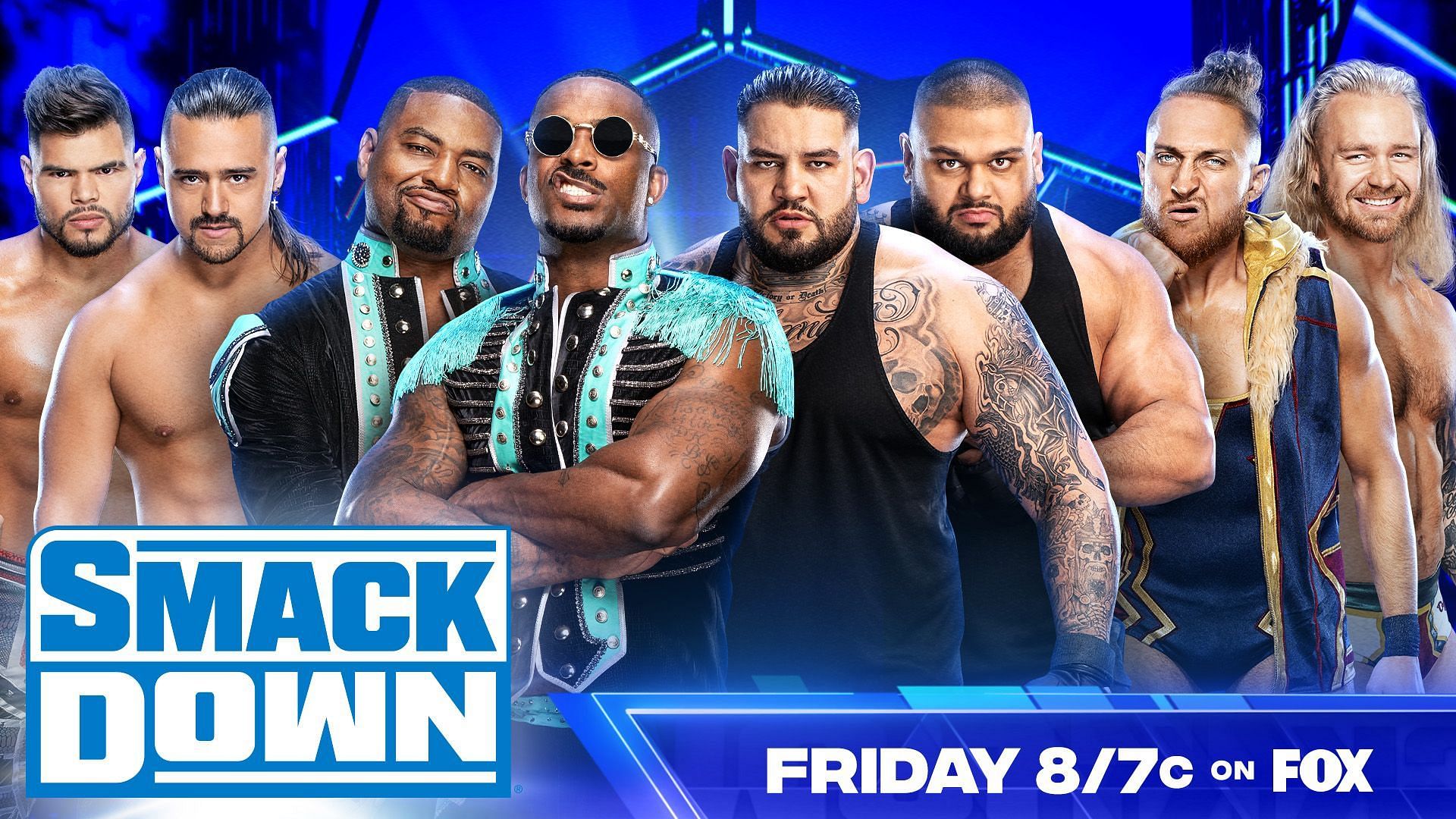 A massive number one contenders match will take place on WWE SmackDown