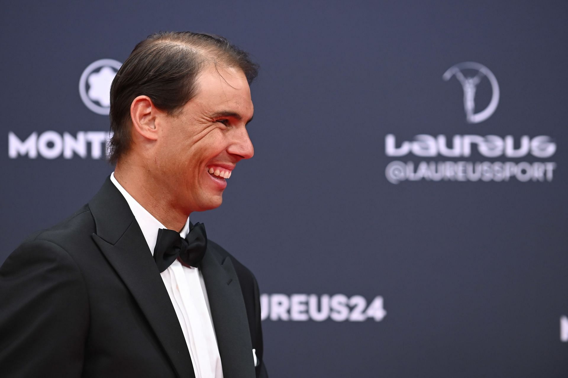 Rafael Nadal at the 2024 Laureus World Sports Awards in Madrid