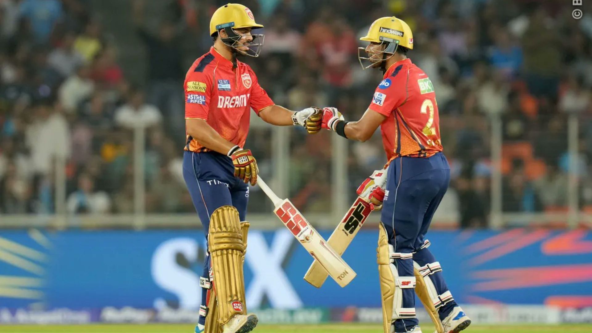 Shashank Singh and Ashutosh Sharma forged a brilliant partnership.