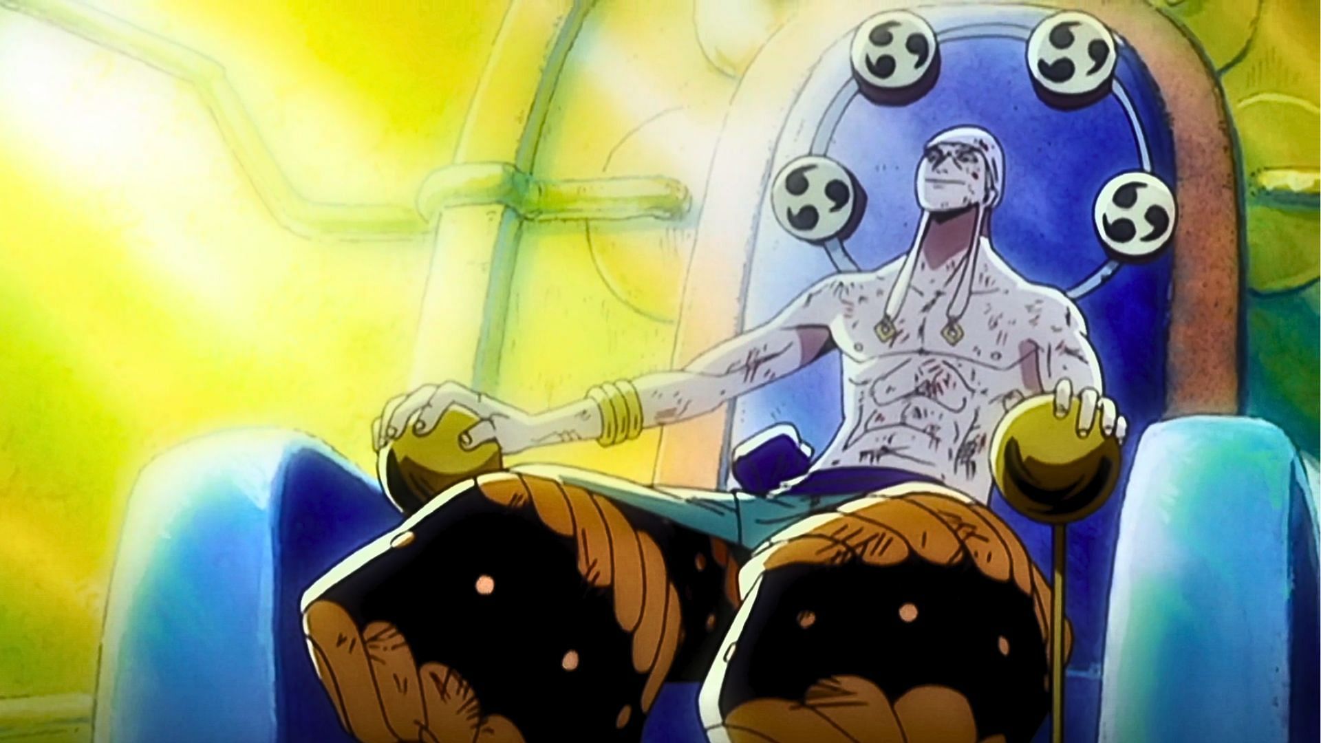 Underused One Piece character Enel as seen in the anime (Image via Toei)