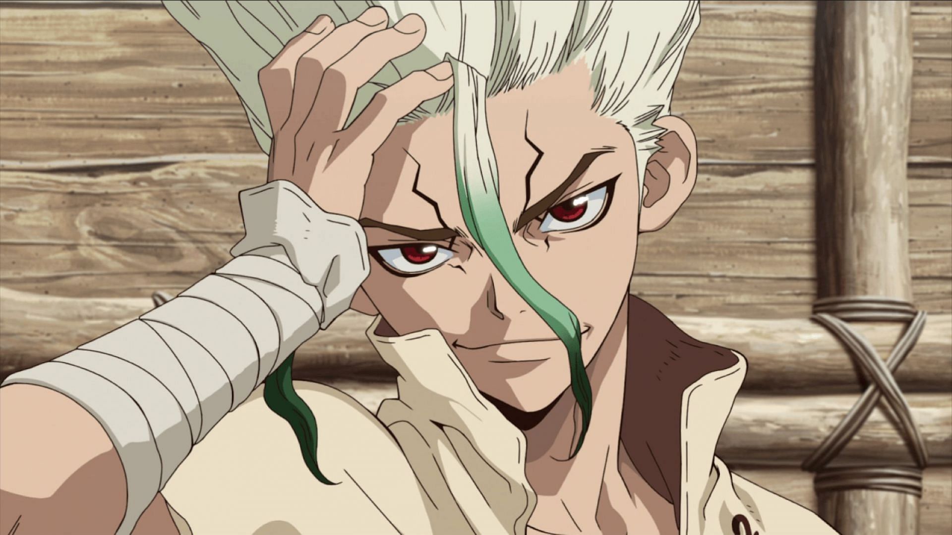 Senku Ishigami in Dr. Stone (Image via TMS Entertainment)