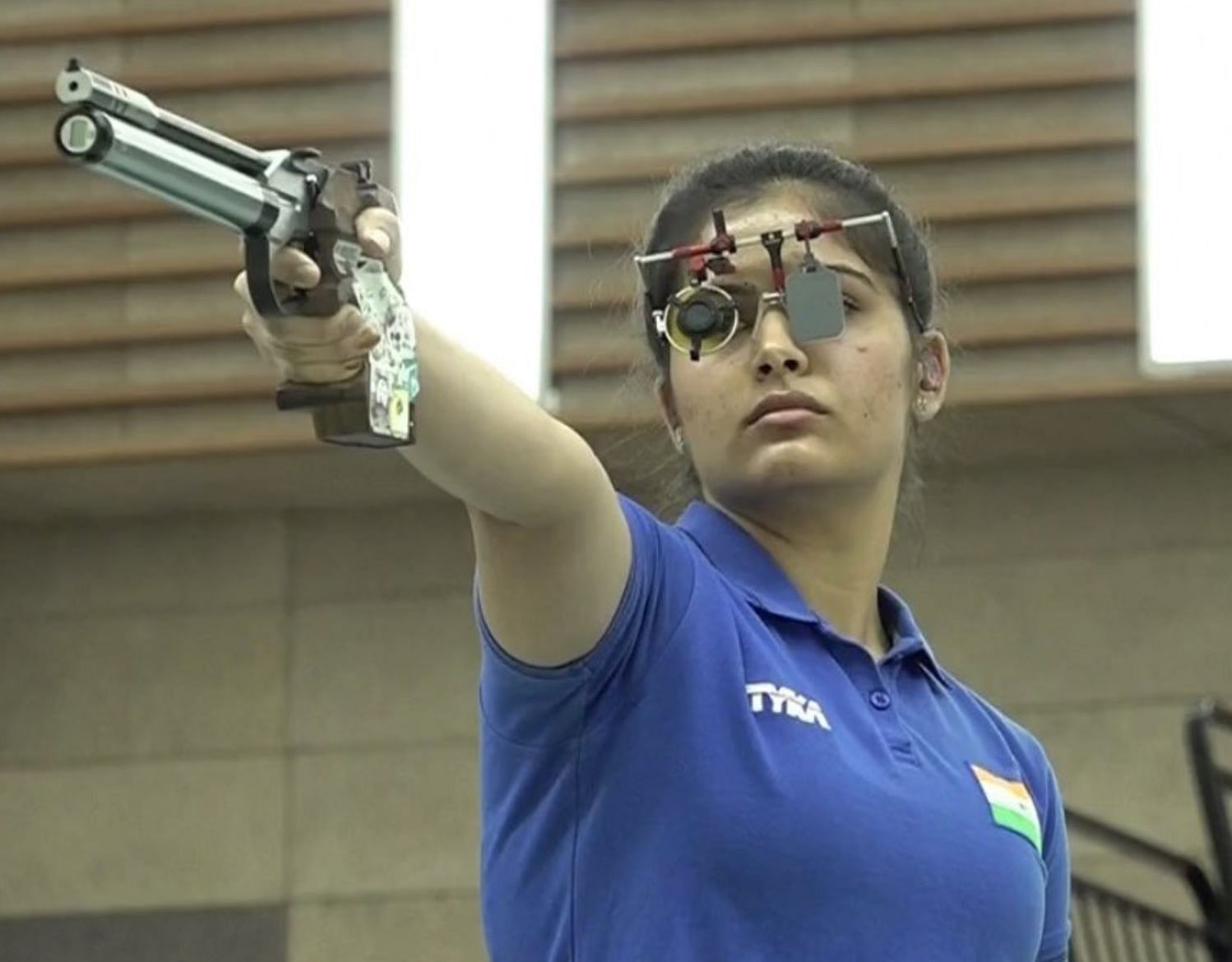 Indian shooter Manu Bhaker. (Credit: NRAI/X)