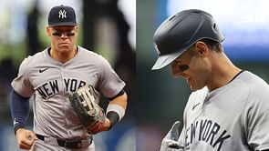 Aaron Judge celebrates Yankees' teammate Anthony Rizzo reaching 300th career homerun milestone
