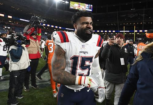 Ezekiel Elliott at New England Patriots vs. Denver Broncos