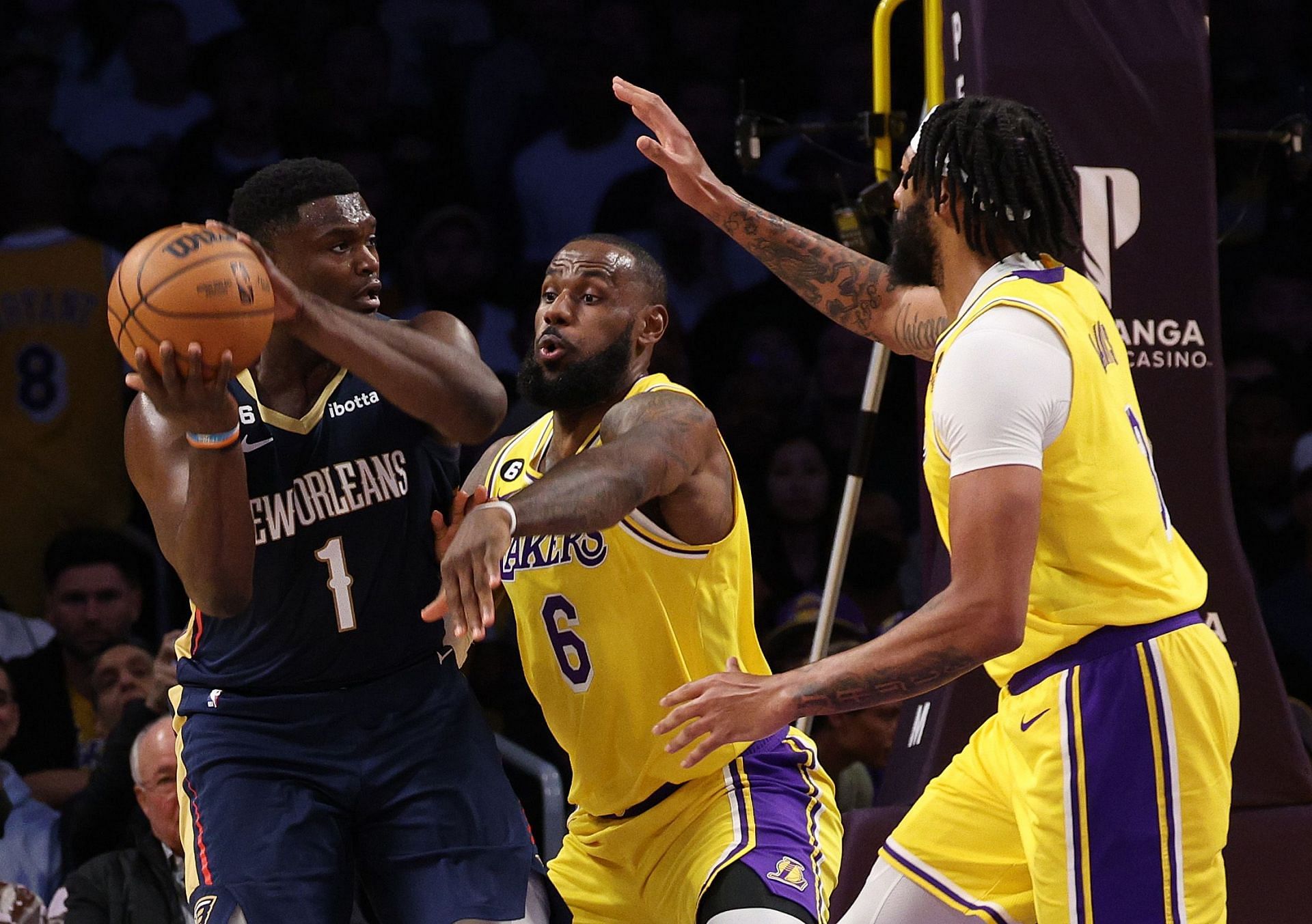New Orleans vs. LA Lakers head-to-head