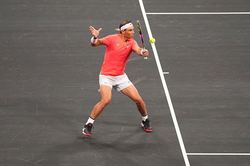 Nadal at the Netflix Slam 2024