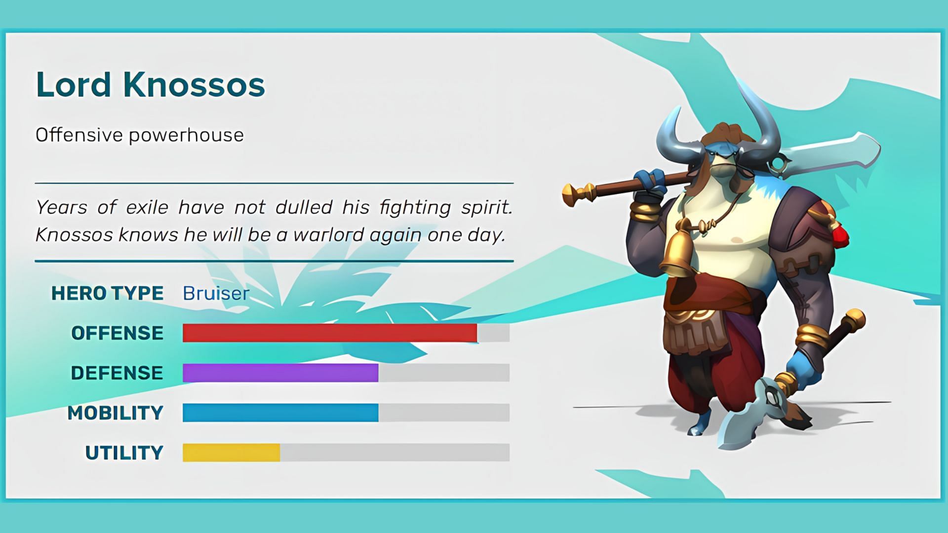 Lord Knossos in Gigantic Rampage Edition (Image via Gearbox Publishing)
