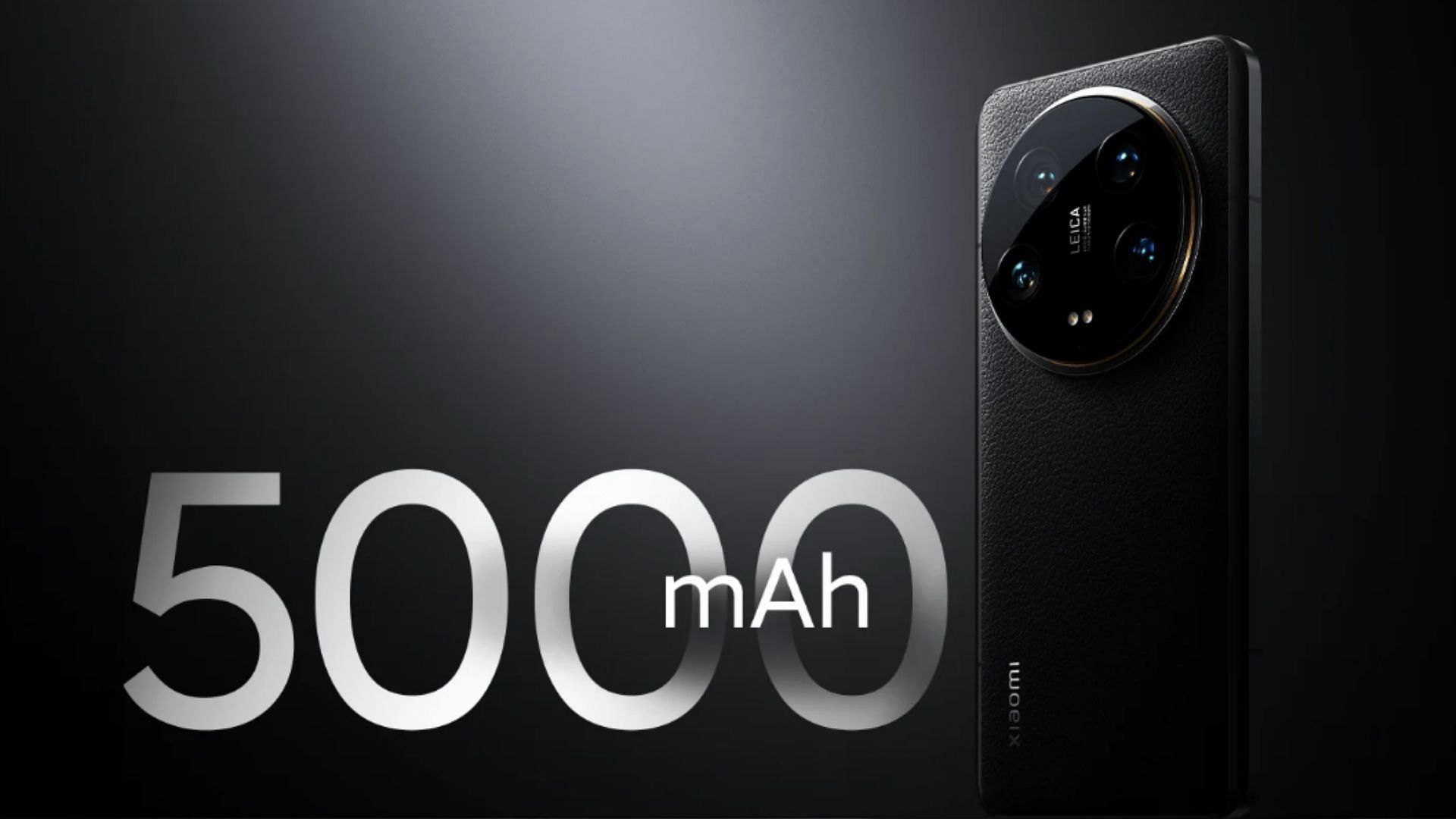 Xiaomi 14 Ultra provides a bigger 5000mAh battery and a faster 90W charging speed. (Image via Xiaomi)