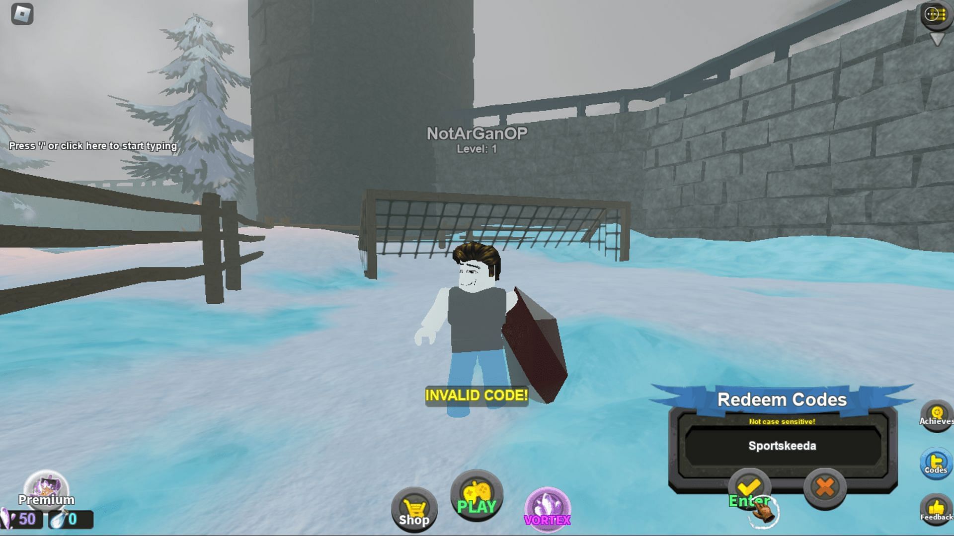 Troubleshoot codes in Tower Defenders with ease (Image via Roblox)