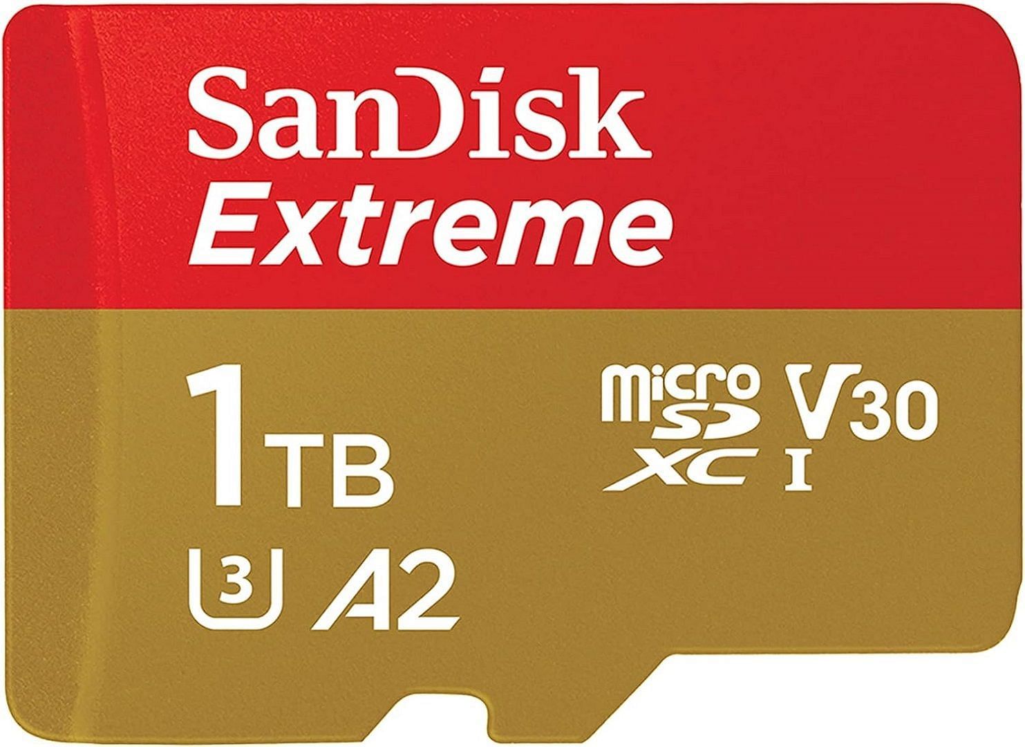 The SanDisk 1TB Extreme microSDXC Memory Card (Image via SanDisk)