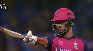 [Watch] Riyan Parag smashes back-to-back sixes off Gerald Coetzee to reach 50 in MI vs RR IPL 2024 clash