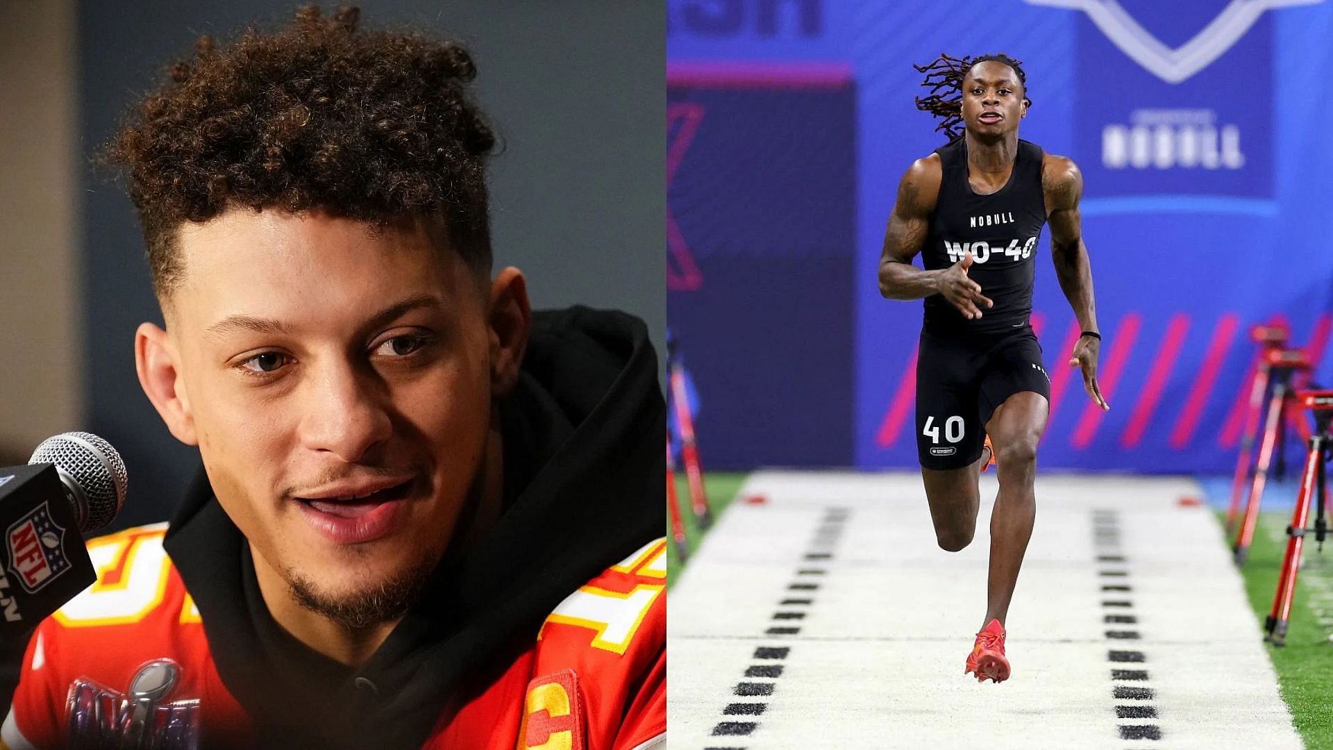 Patrick Mahomes gets another offensive weapon in the historically fast Xavier Worthy