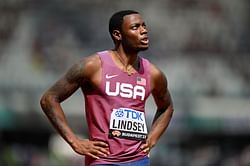 Who is Courtney Lindsey? Meet the track and field athlete who set the world lead in the 200m at the Tom Jones Invitational