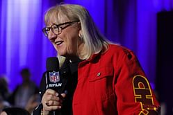 WATCH: Jason and Travis Kelce's mom Donna surprises fans with thoughtful gesture at New Heights show in Cincinnati