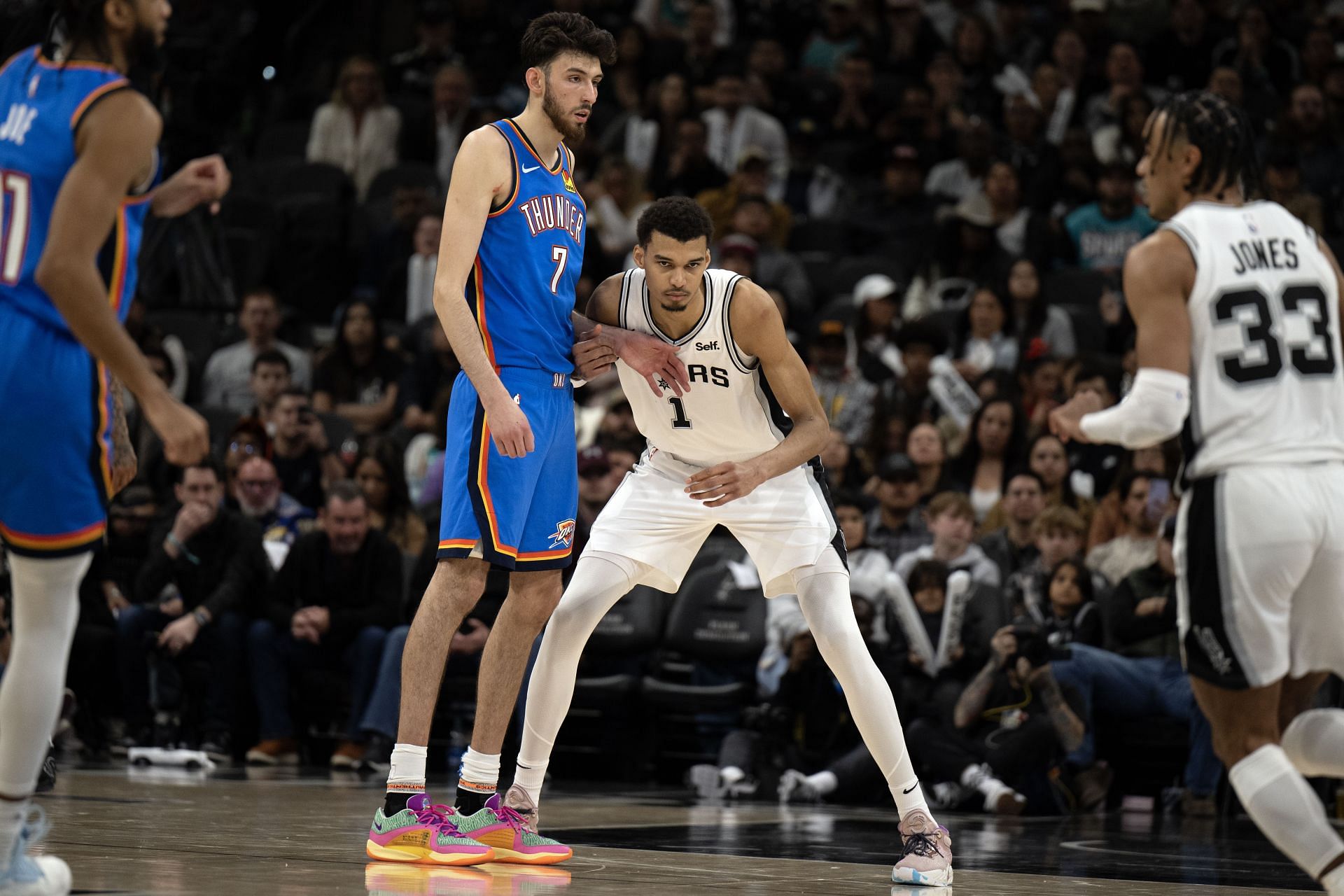 Oklahoma City Thunder v San Antonio Spurs