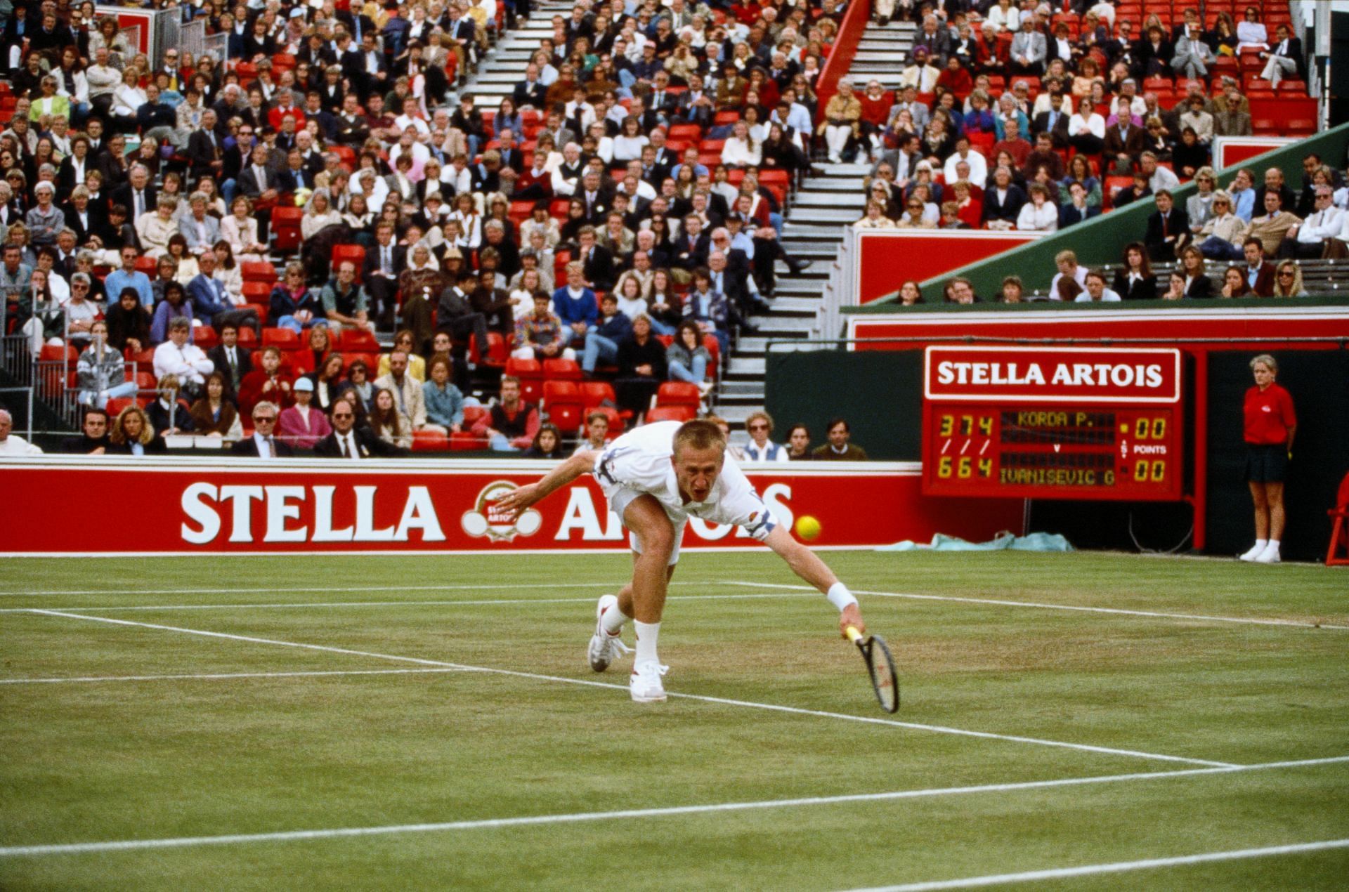 Petr Korda at the Stella Artois Tennis Championship