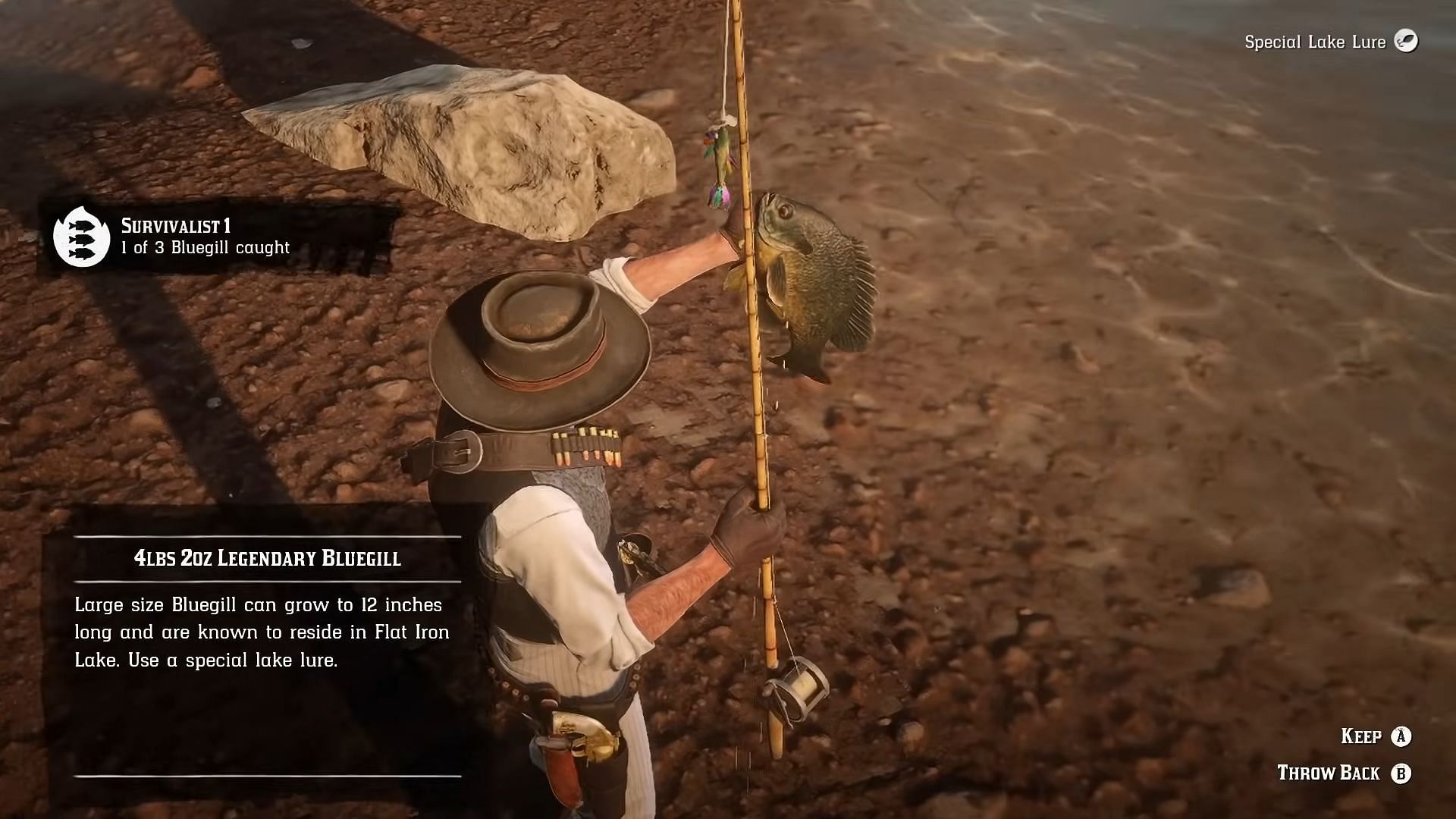 The Legendary Bluegill (Image via Rockstar Games || YouTube/Reptac)