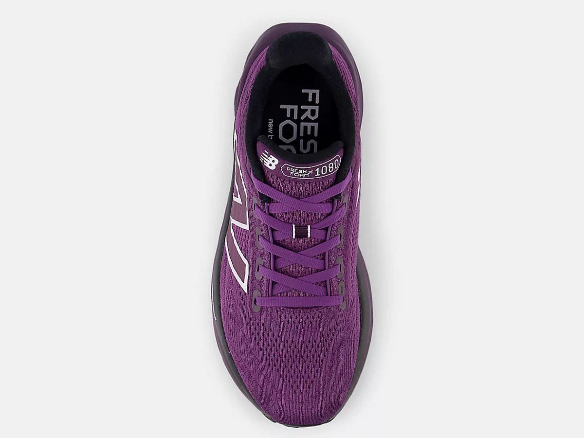 Fresh Foam X 1080v13 &quot;Midnight Violet&quot; sneakers by New Balance (Image via New Balance)