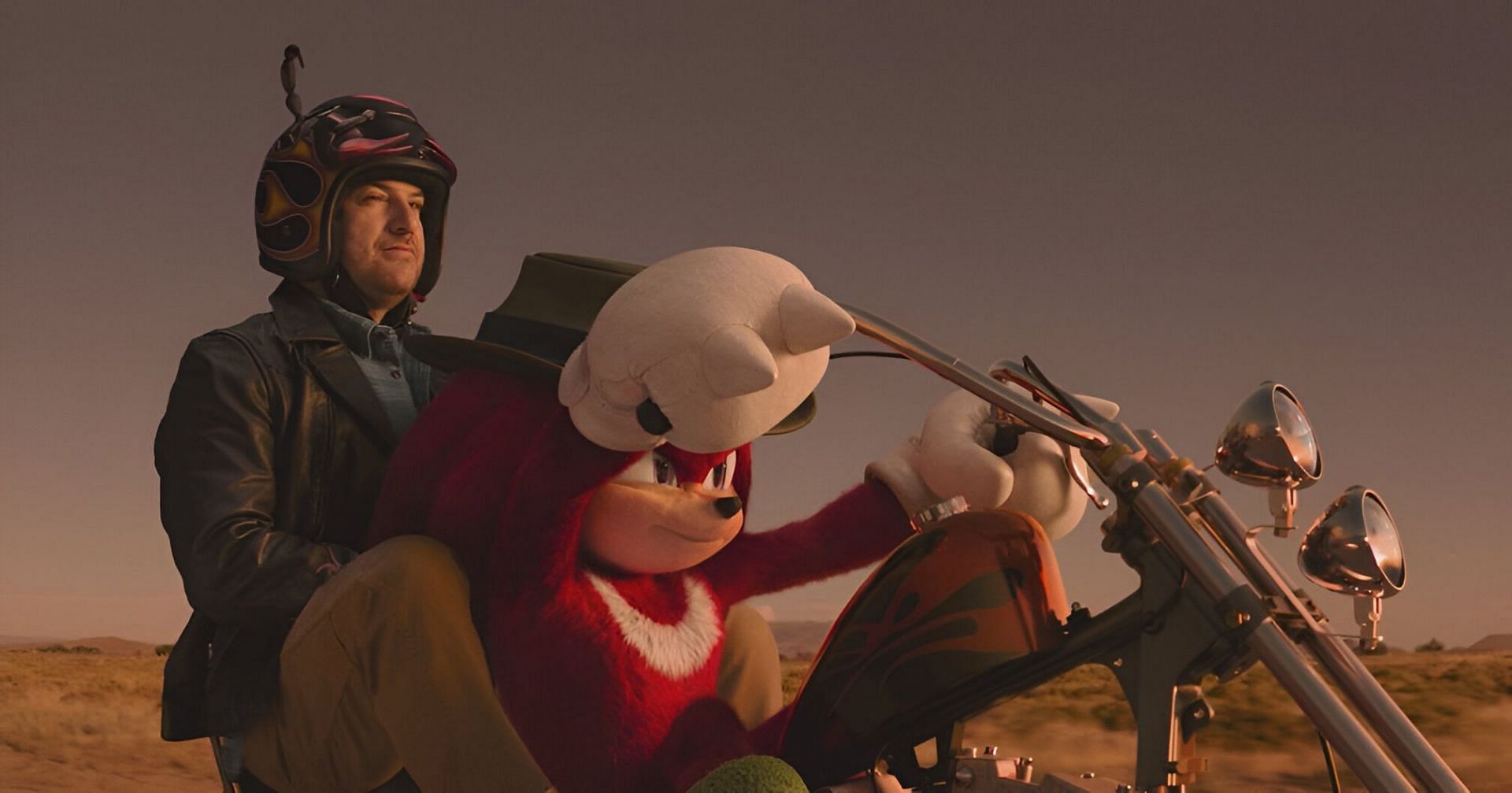 Adam Pally in &#039;Knuckles&#039; season 1 (via Instagram/@sonicmovie)