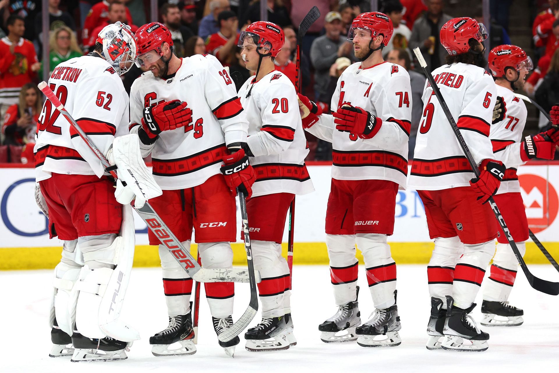 Carolina Hurricanes v Chicago Blackhawks