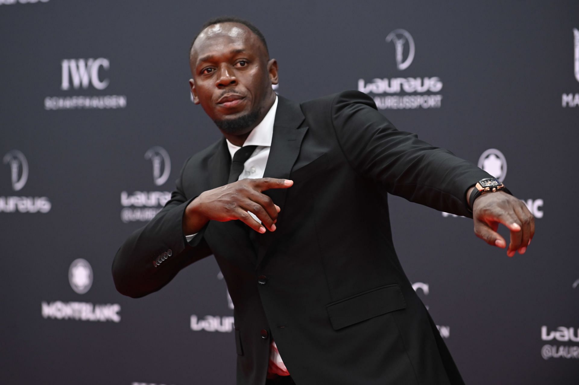Usain Bolt during the 2024 Laureus World Sports Awards Madrid - Red Carpet