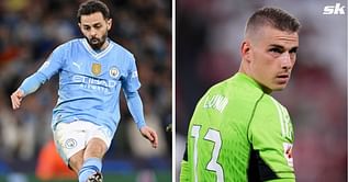 "We chose Bernardo Silva" - Andriy Lunin reveals huge risk he took in penalty shootout for Real Madrid