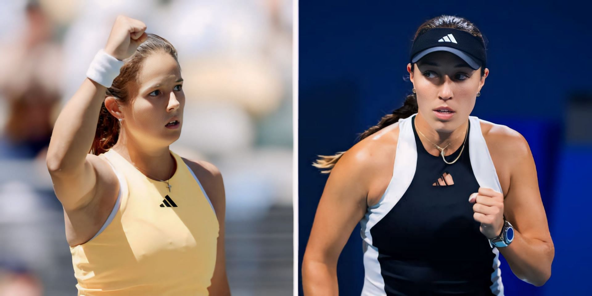 Daria Kasatkina and Jessica Pegula