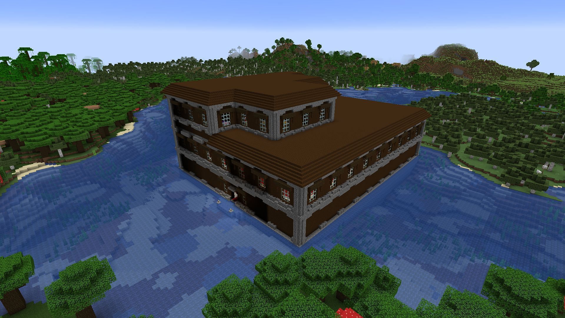 These Minecraft mansion seeds are sure to keep any survival playthrough exciting (Image via Mojang)