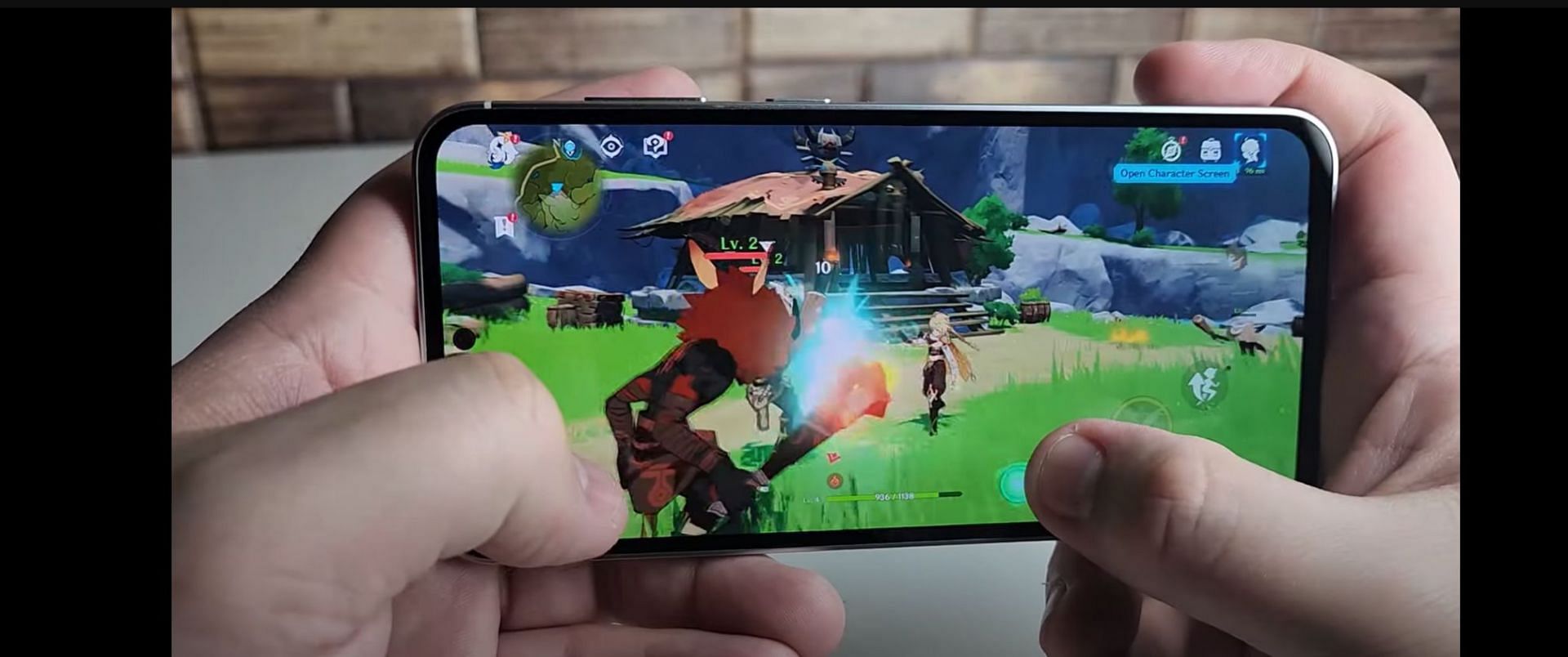 The Samsung Galaxy S23FE with its Xclipse 920 GPU can play most modern games at 60fps (Image via TechRight/YouTube)