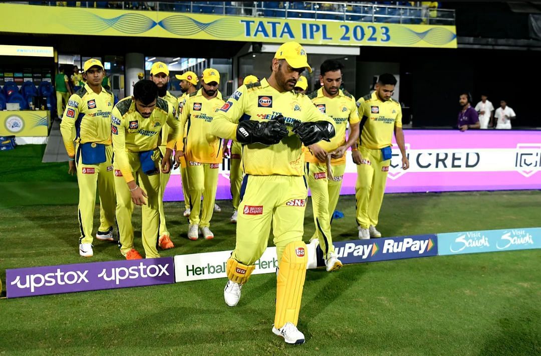 CSK will take on KKR on Monday 