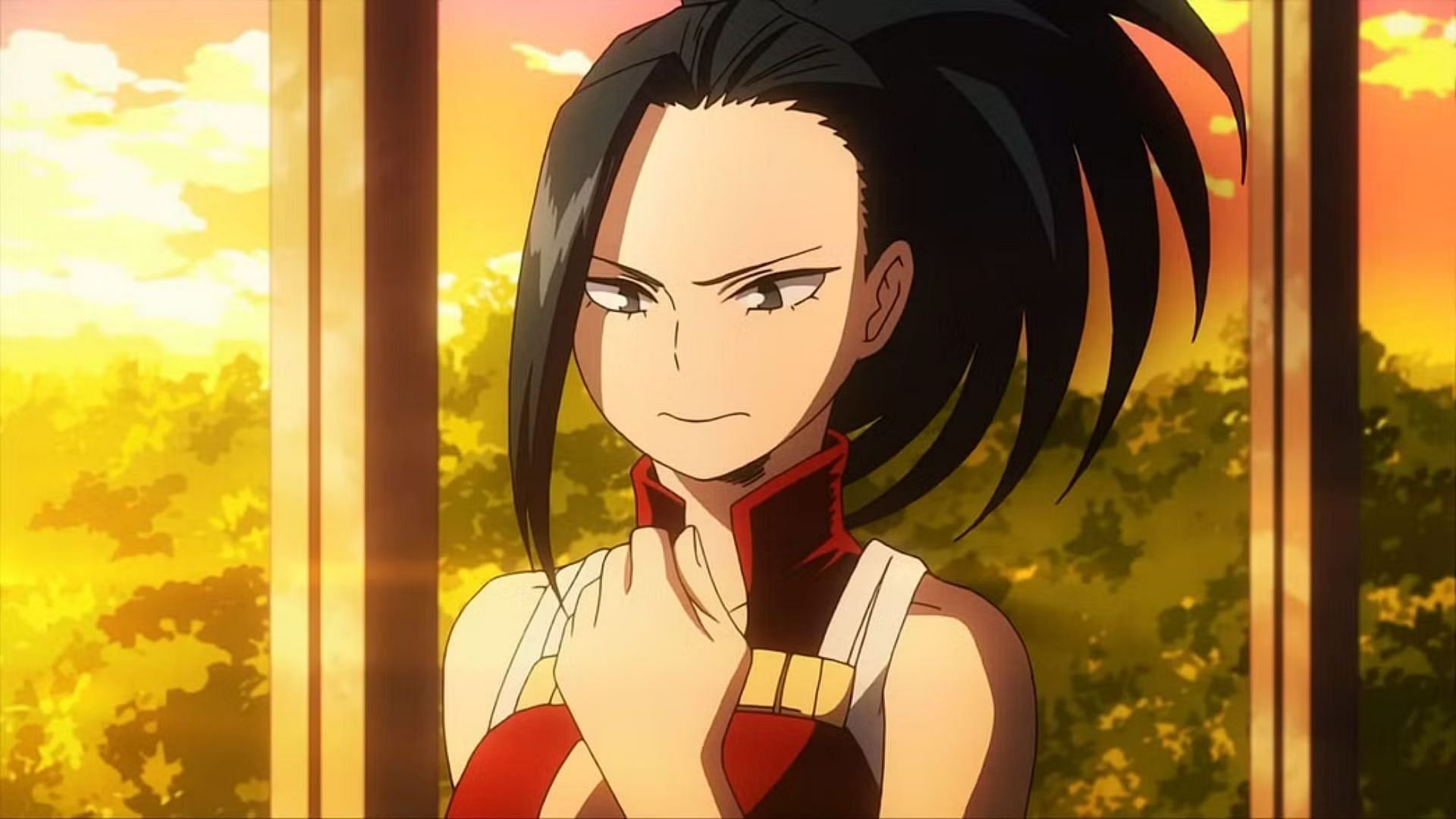 Momo Yaoyorozu as seen in the anime (image via Bones)