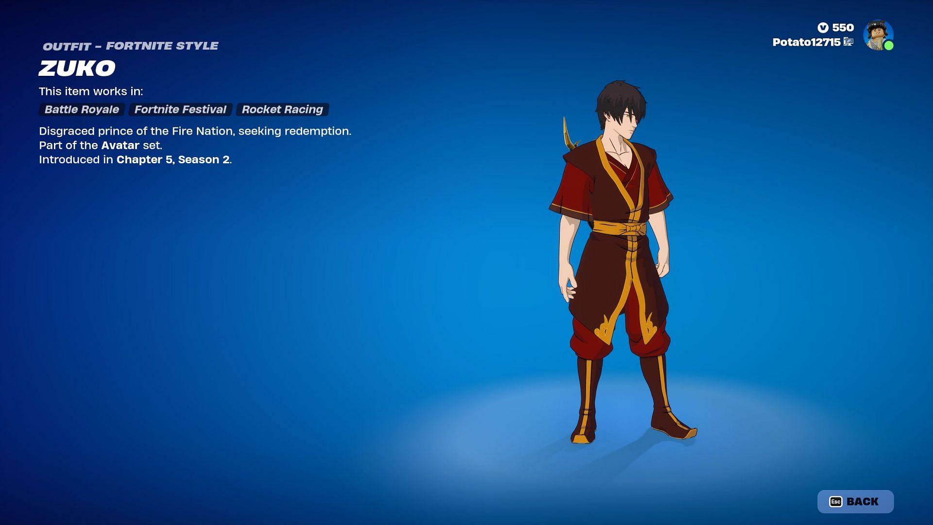 How to get Avatar Skins in Fortnite (Image via Epic Games/Fortnite)