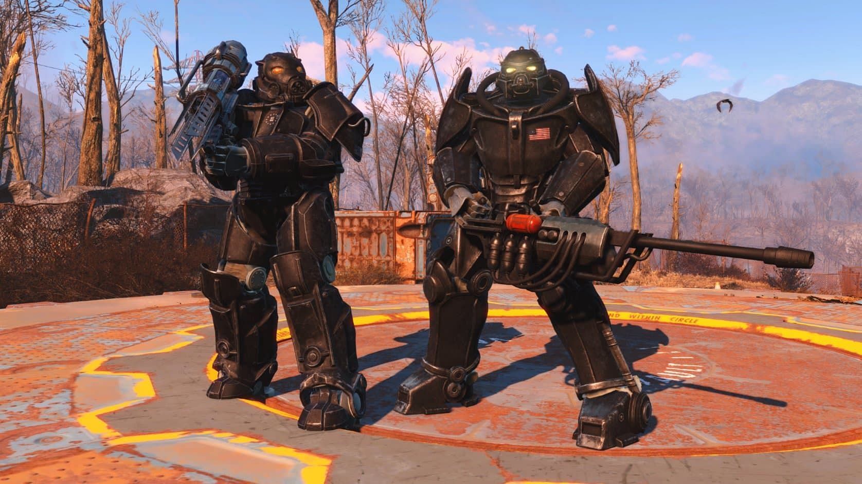Get a number of all-new weapons and armor with the Fallout 4 Next-gen update (Image via Bethesda Softworks)