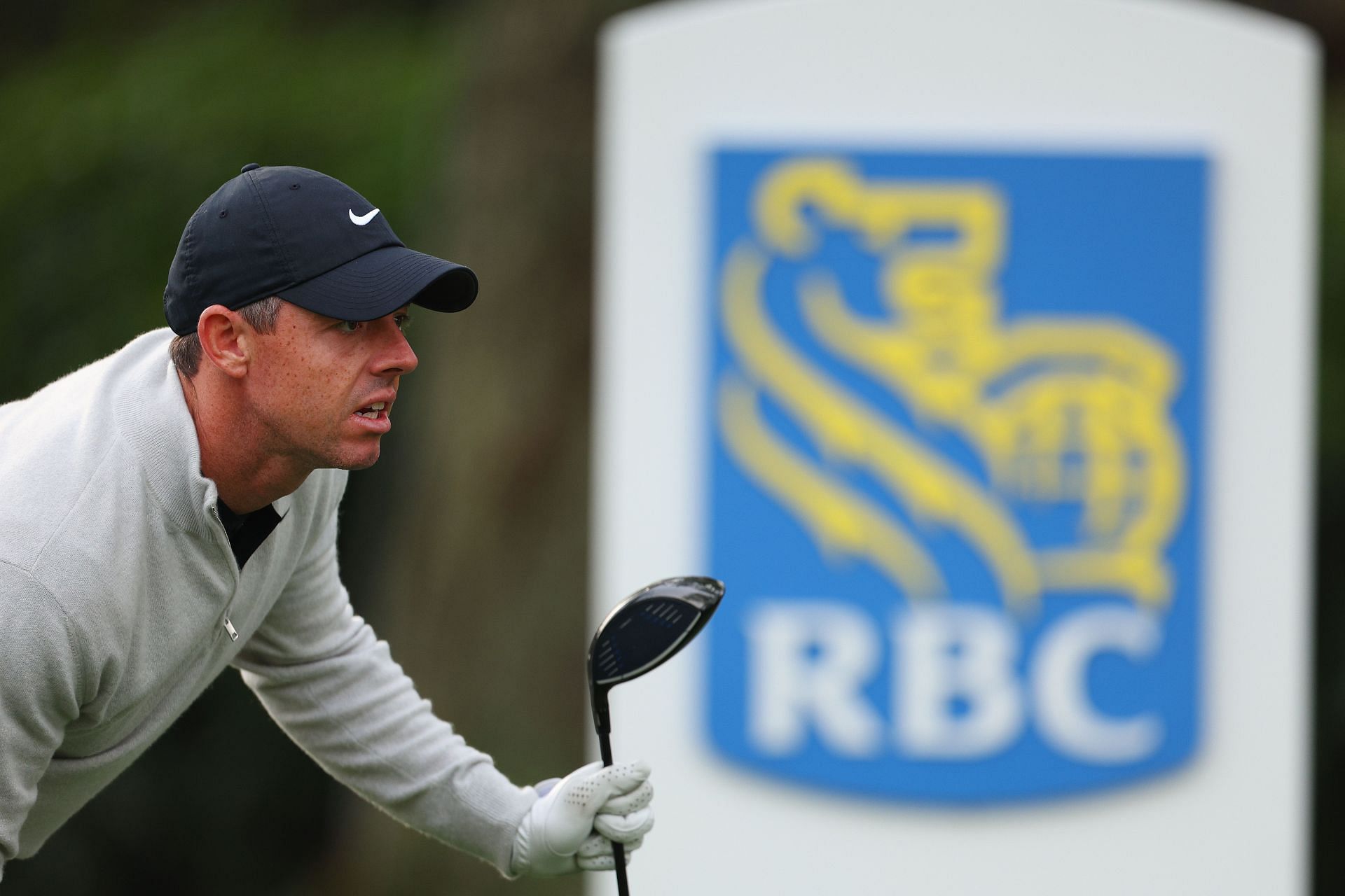 Rory McIlroy at the RBC Heritage practice (Image via Getty)