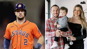 PHOTO: Alex Bregman' wife Reagan melts hearts with son Knox's cute book reading session on mom's lap