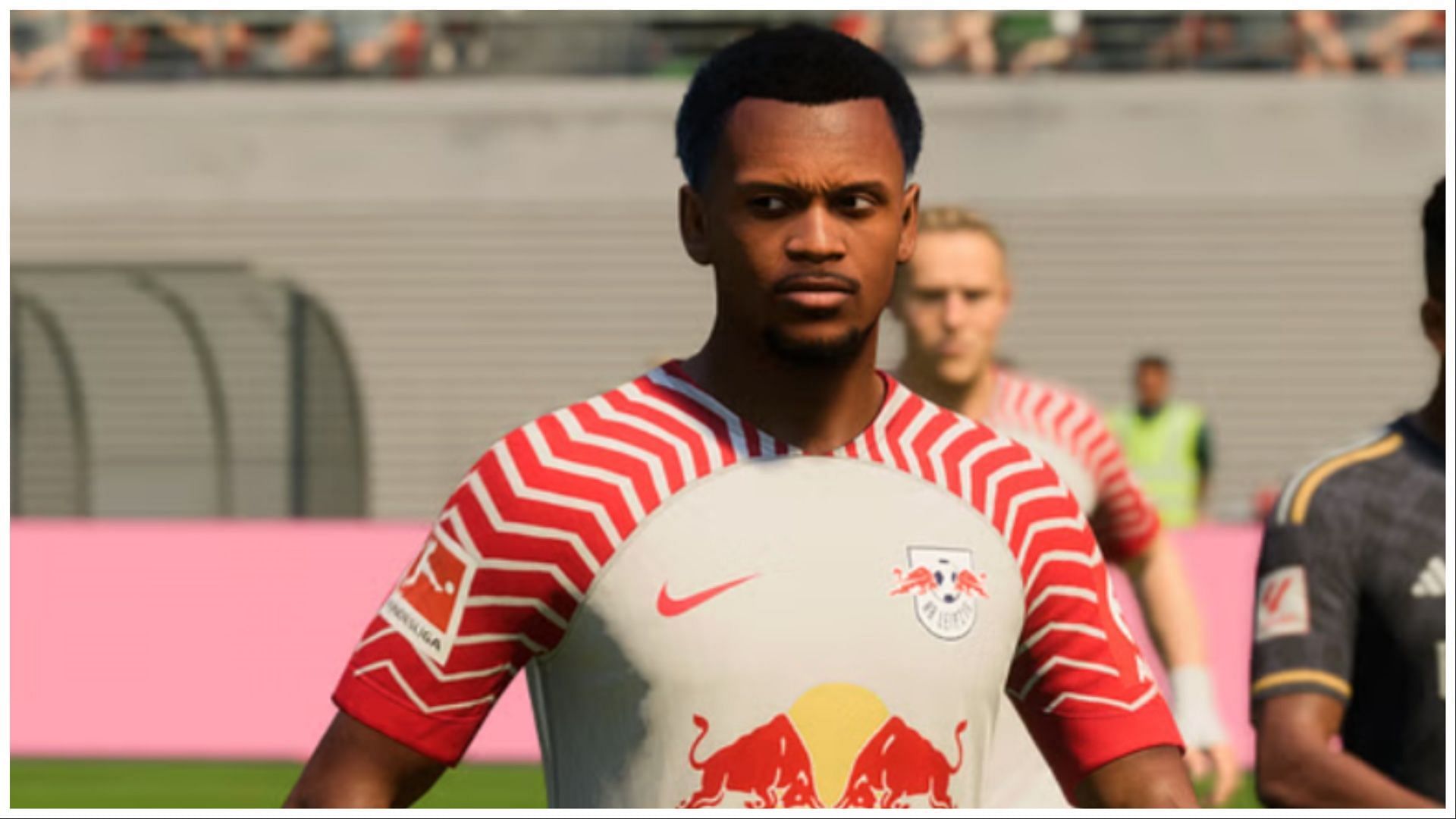 Openda had an excellent showing against Freiburg (Image via EA Sports)