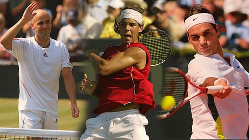 5 Grand Slam champions Rafael Nadal beat as a teenager ft. Roger Federer & Andre Agassi
