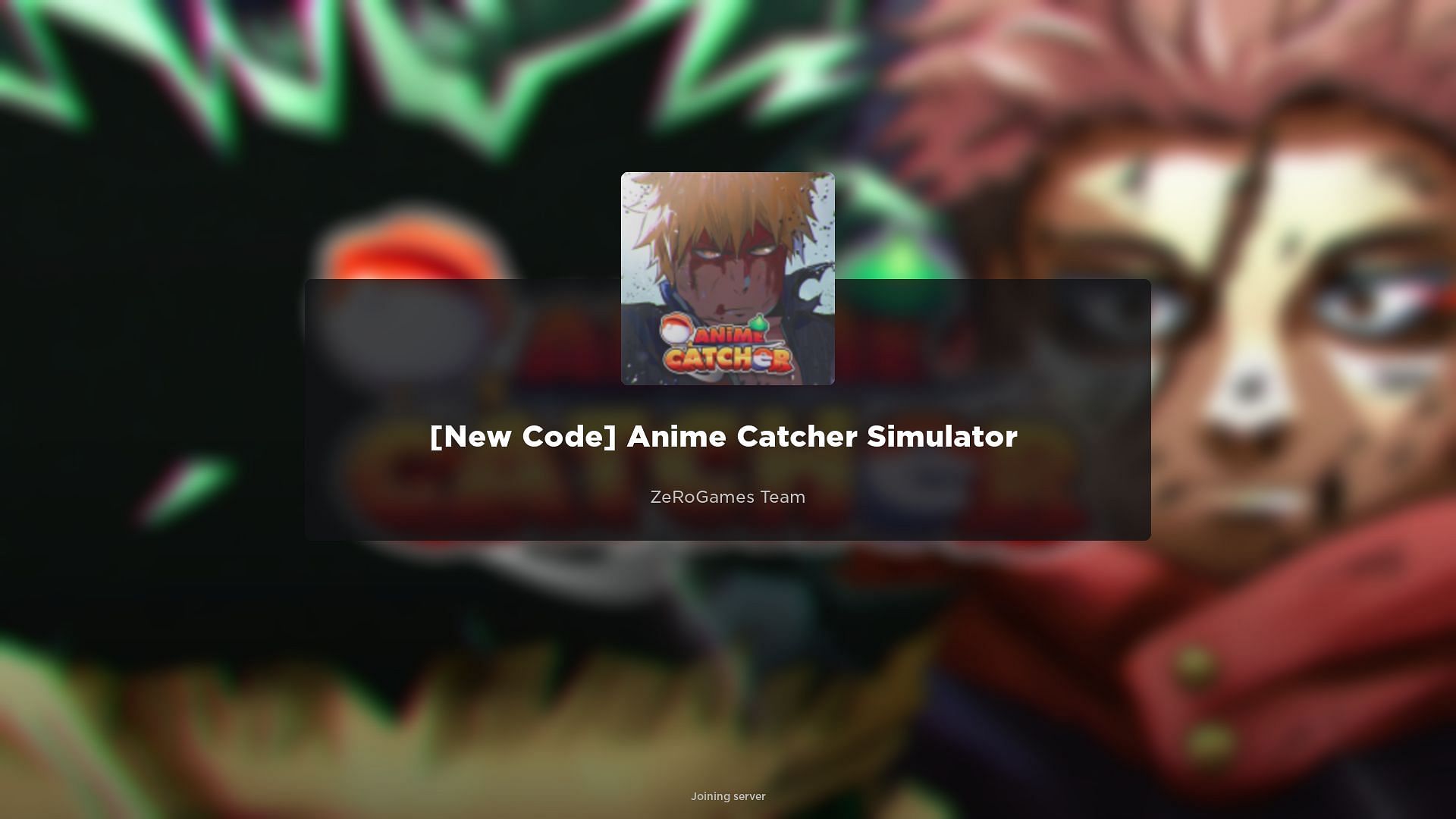 Redeem Codes in Anime Catcher Simulator
