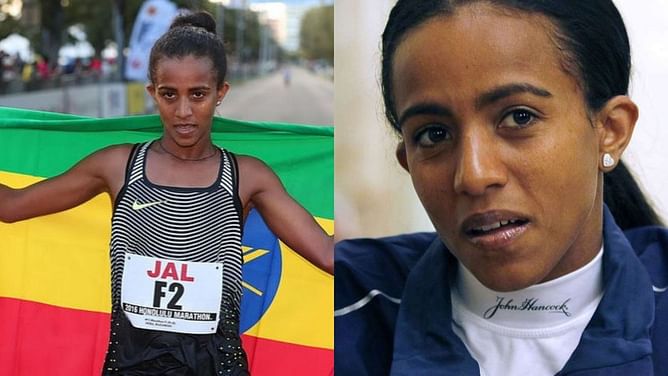 Boston Marathon : The marathon winner who is still awaiting $100,000 in prize money