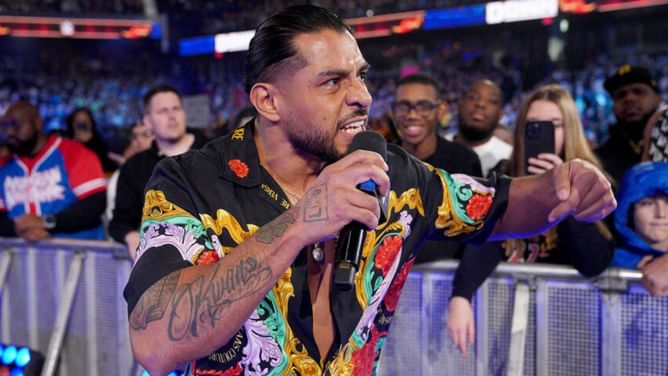 Santos Escobar shows off impressive body transformation ahead of WWE WrestleMania