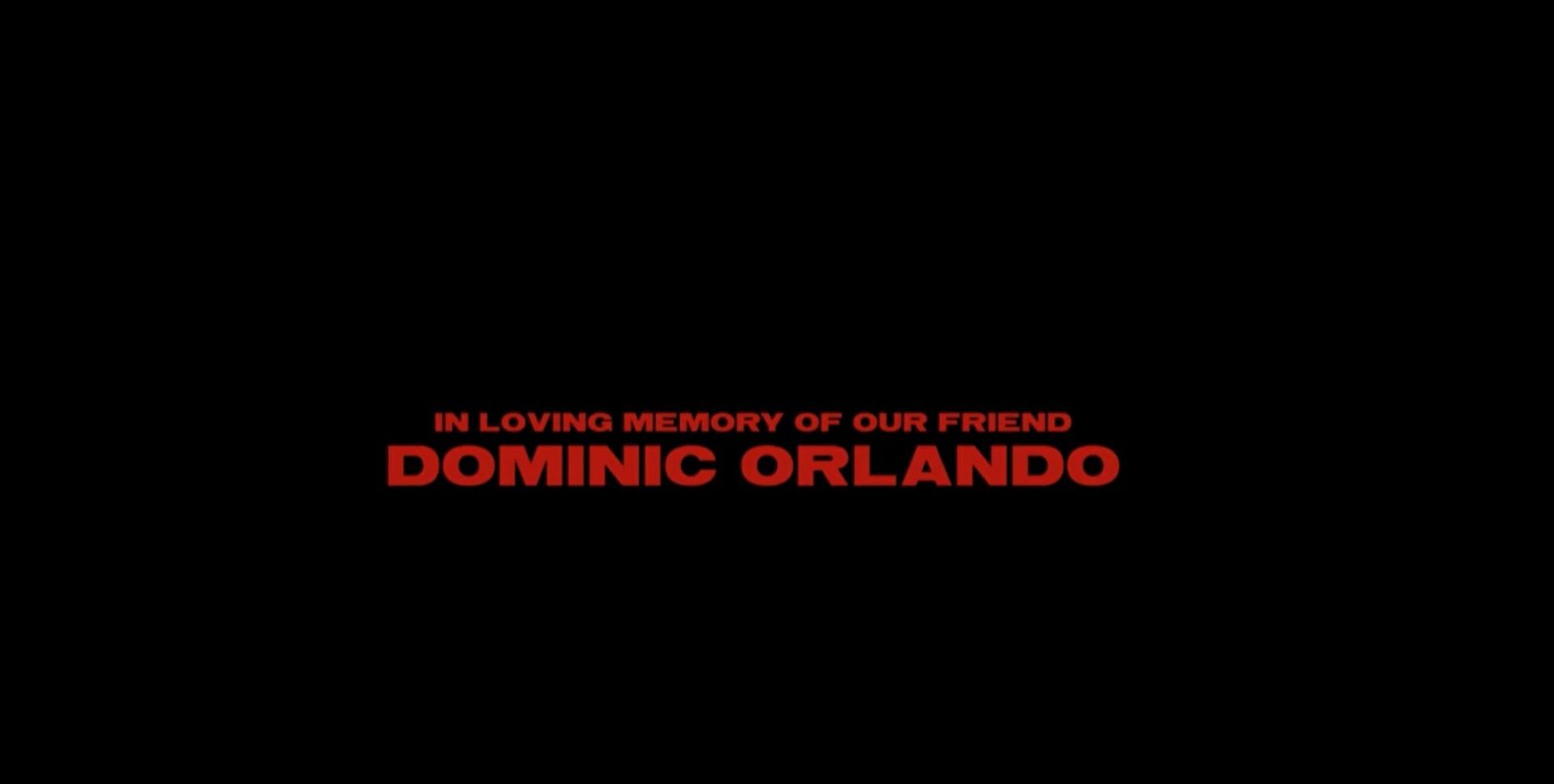 Dominic Orlando was given a tribute in the first episode of the second season of THEM (Image via Hey Movies)