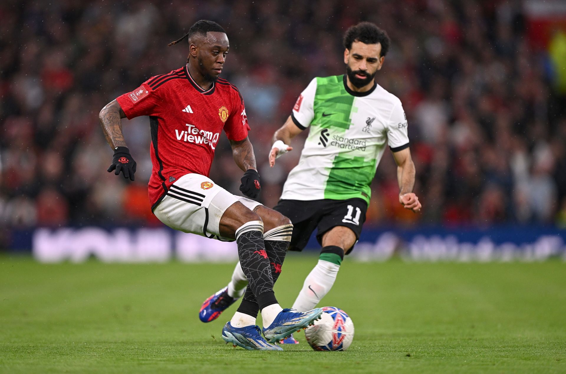 Wan-Bissaka was overall unimpressive in the clash.