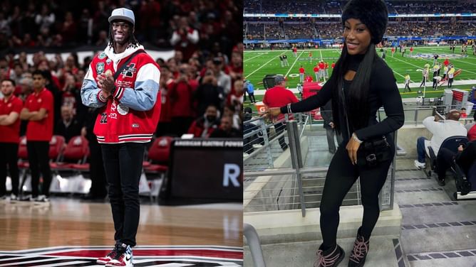 IN PHOTOS: Marvin Harrison Jr. girlfriend Charokee Young poses with beautiful bouquet ahead of NFL draft