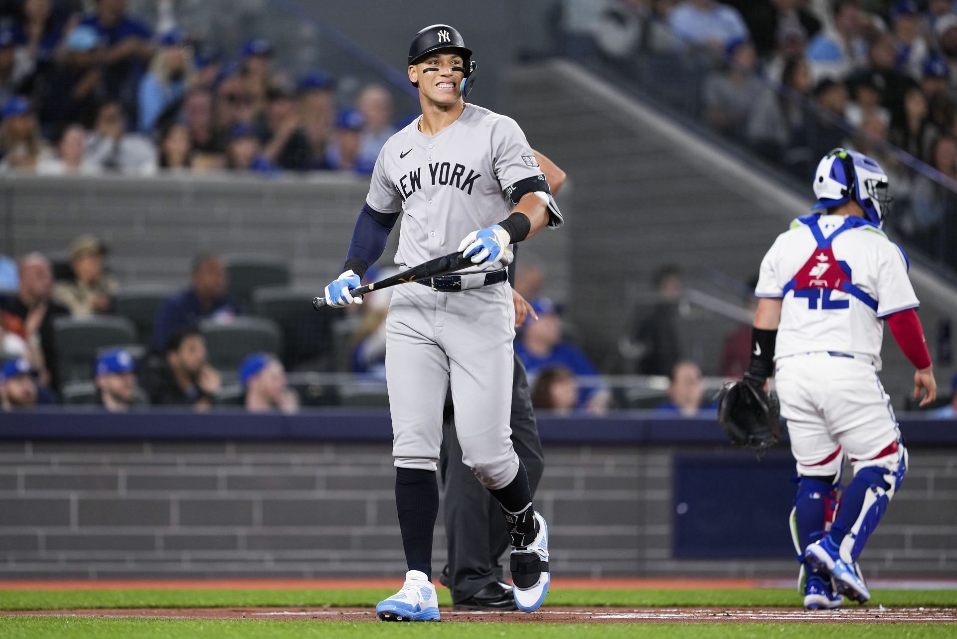 Aaron Judge&rsquo;s batting average has dropped to .182 in recent games. 