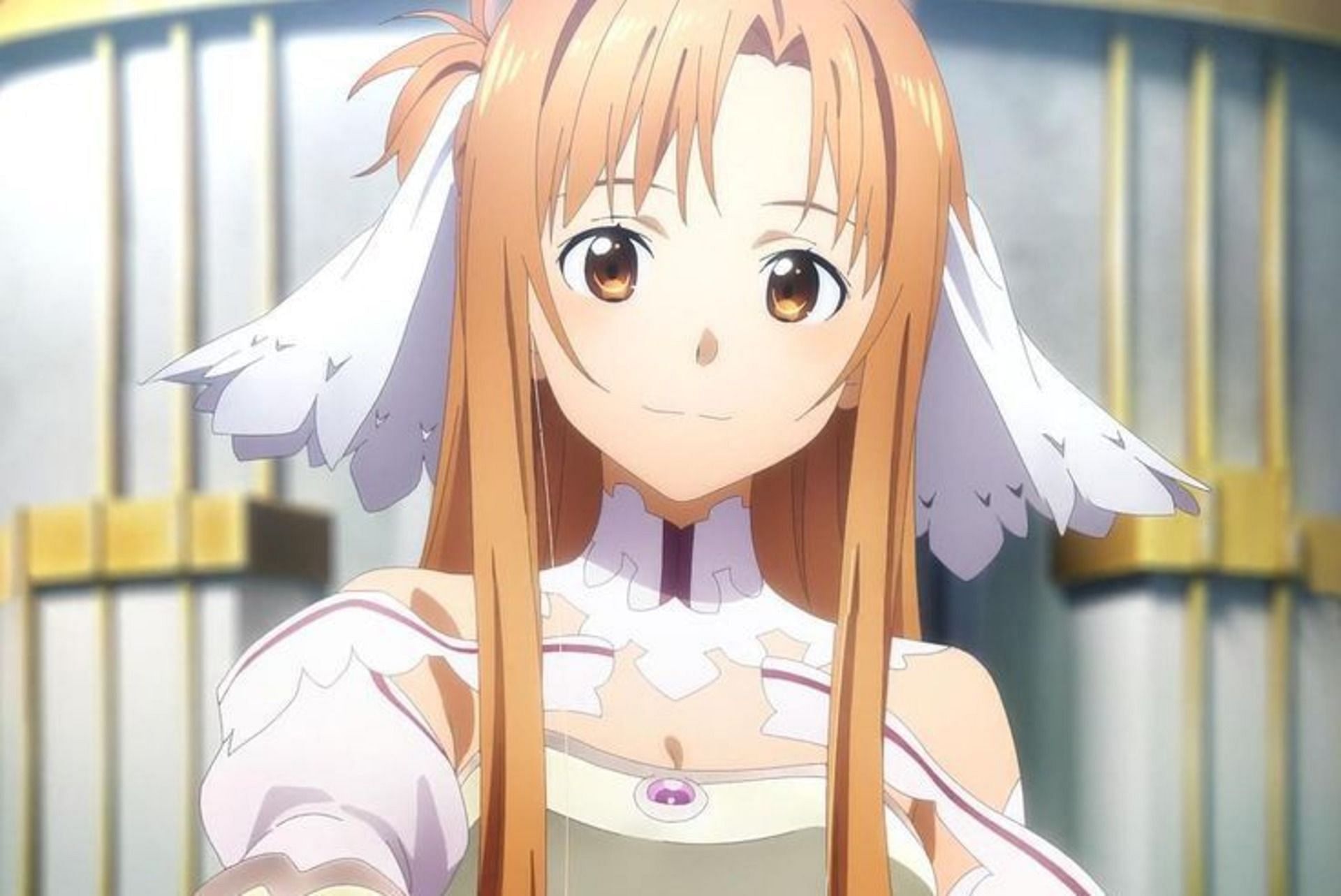 Asuna Yuuki in Sword Art Online (Image via A-1 Pictures)