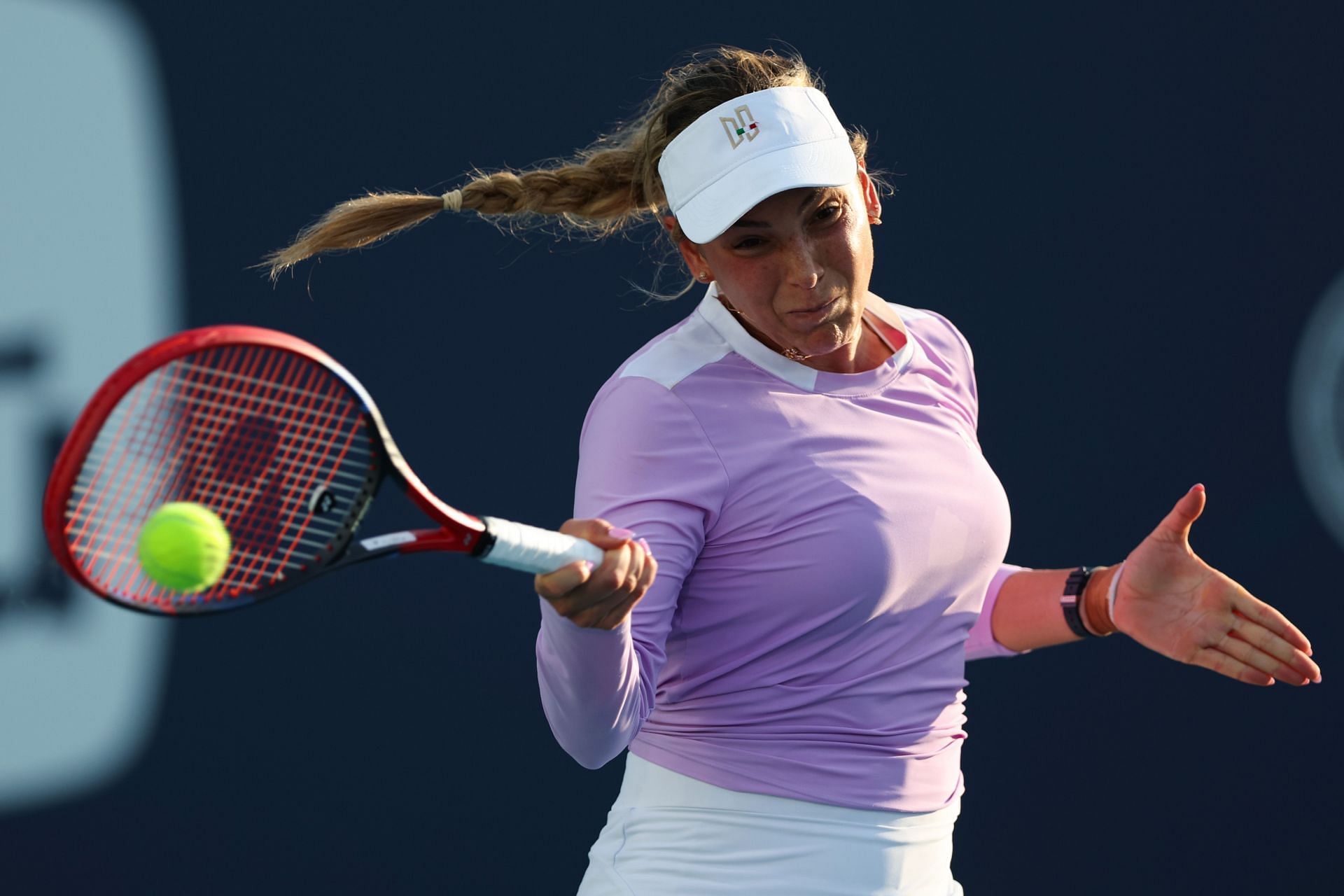 Donna Vekic at the 2024 Miami Open Open
